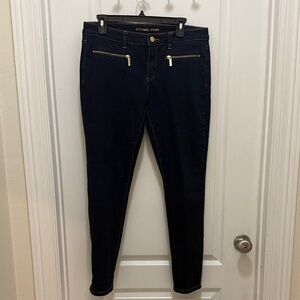 Michael Kors Women's Navy Skinny Jeans. Size 8.